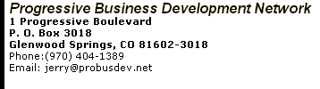 Progressive Business Development Network